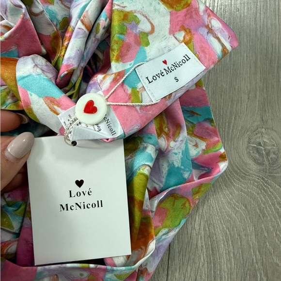 Love Mcnicoll Giselle Wrap Tie Scarf Top - Picture 6 of 7